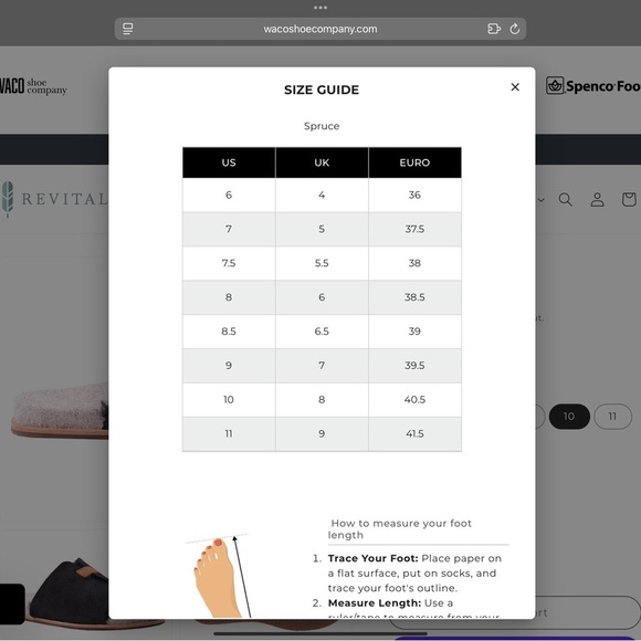 Revitalign Spruce Women's Shearling Slipper nwot - Picture 4 of 4
